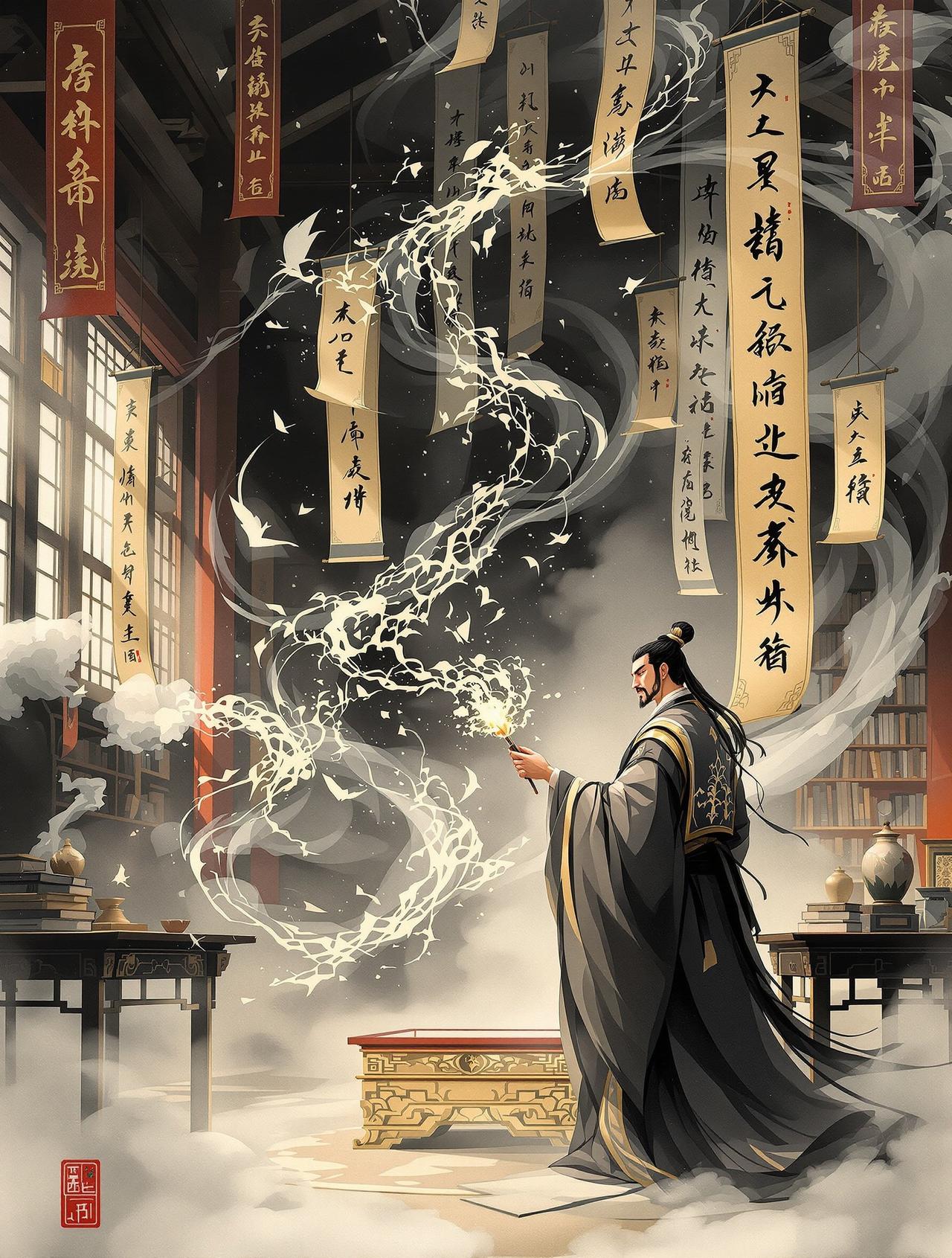 墨魂 - 歪歪漫画网站 歪歪漫画网站墨魂番剧封面 - 文墨仙侠题材动画